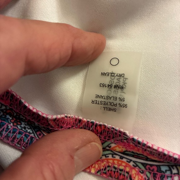 Tommy Hilfiger Vibrant Multicolor Paisley Sleeveless Sheath Dress - Picture 5 of 8